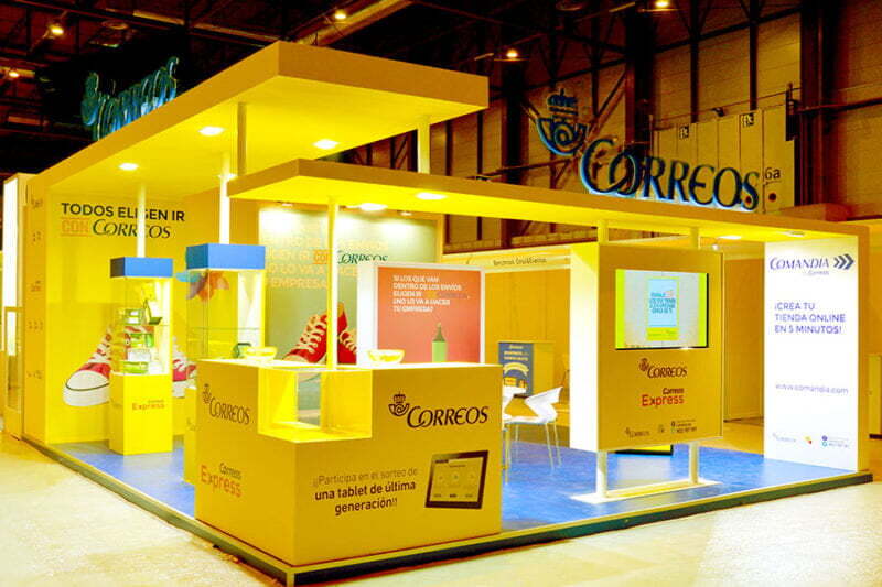 comunicacion corporativa correos stand feria